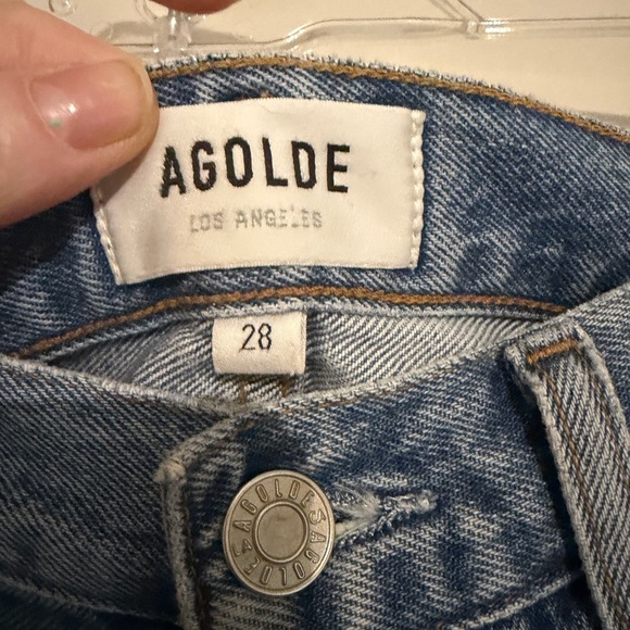 Agolde Riley Shorts - Picture 4 of 6